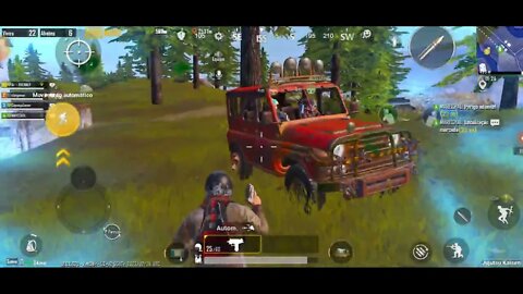 Com muita determinação jogando