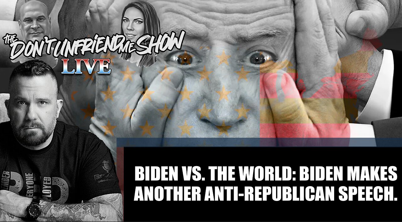 Biden vs. The World: Biden makes another anti-republican speech. 02NOV22