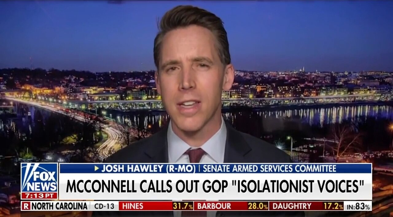 Sen Hawley: GOP Voters Are Uniting Behind The Populist Agenda