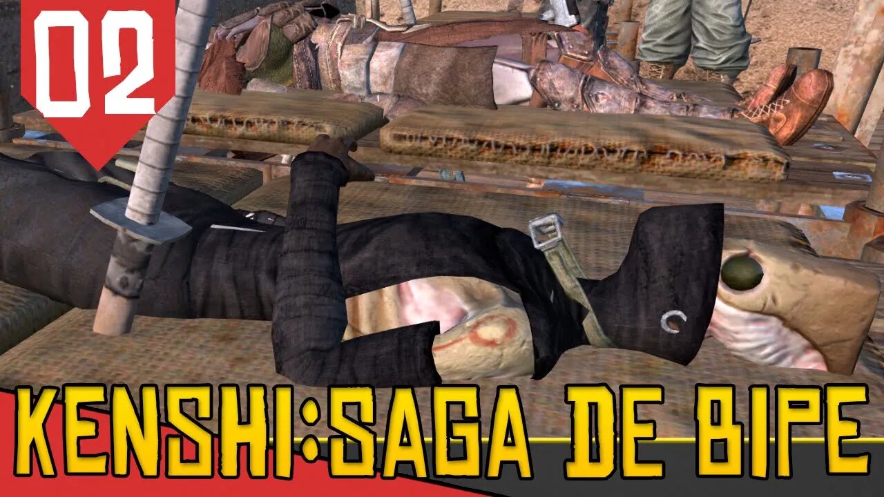 Ataque NINJA na NAÇÃO SAGRADA! - Kenshi Saga de Bipe #02 [Gameplay PT-BR]