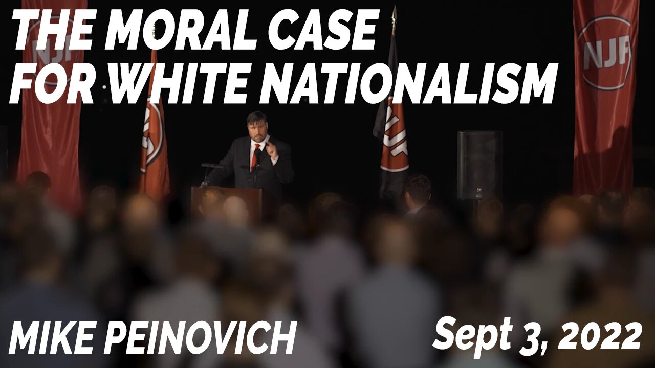 Mike Peinovich: The Moral Case For White Nationalism | NJP Speech [Mirror]