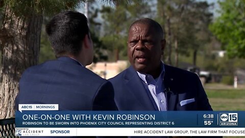 One-on-one with Kevin Robinson, the run-off election winner for District 6