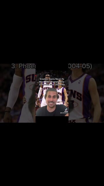 Greatest Teams Never To Win A #NBA Championship #shorts