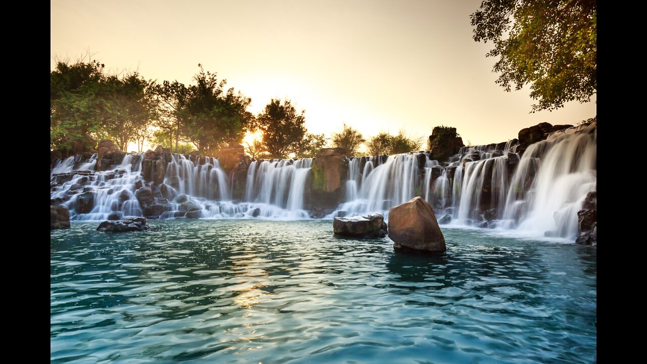 The World's Most Beautiful Waterfalls | Relaxing Music with Nature Sounds