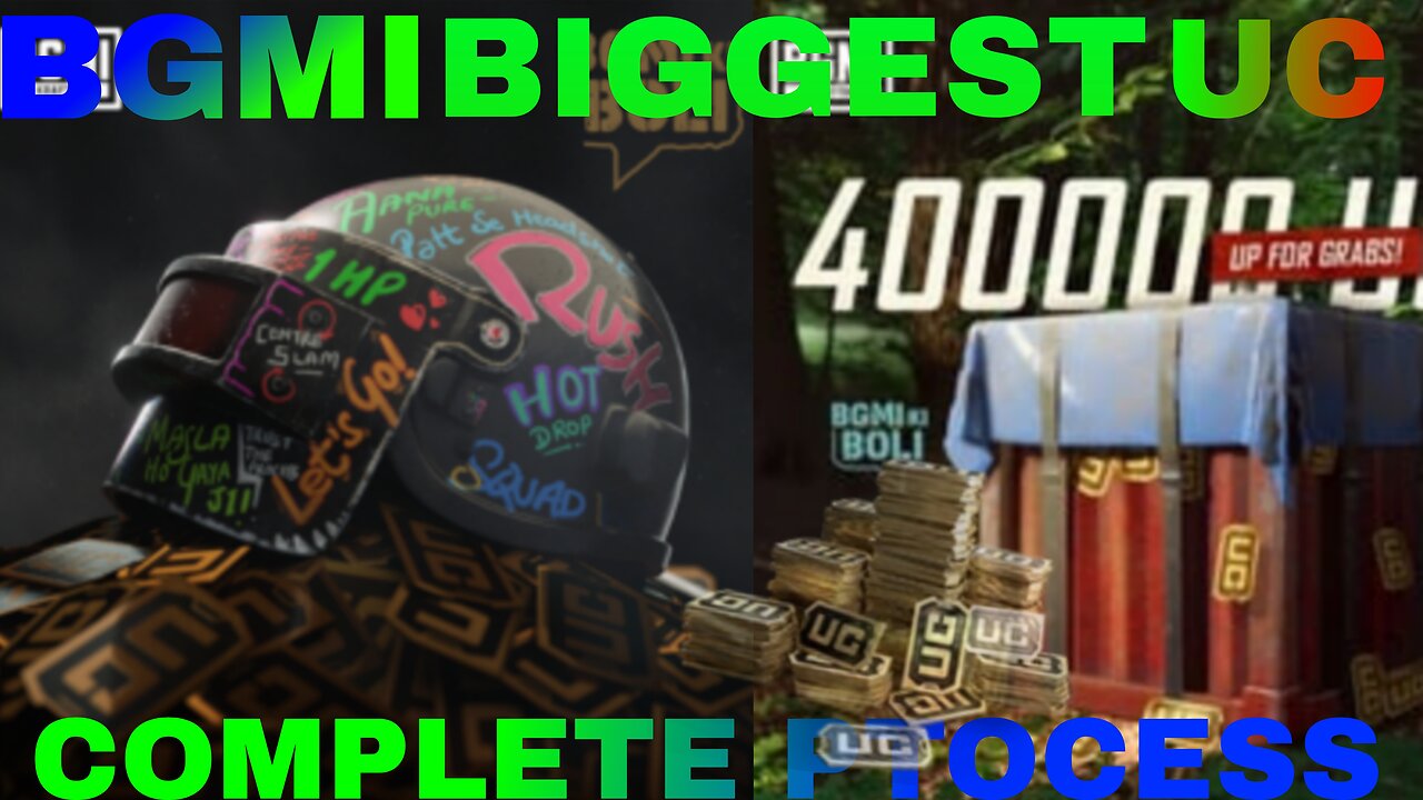 BGMI NEW EVENT BGMI KI BOLI 4000000UC
