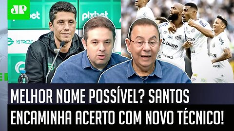 "É MUITO BOM pro Santos, cara! O Thiago Carpini é..." NOVO TÉCNICO do Peixe é ELOGIADO!