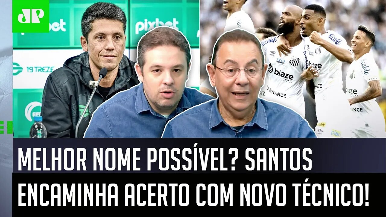 "É MUITO BOM pro Santos, cara! O Thiago Carpini é..." NOVO TÉCNICO do Peixe é ELOGIADO!