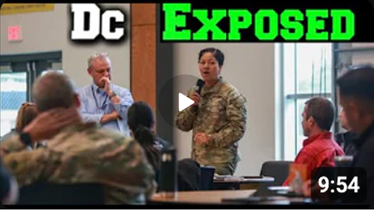 🚨DC Military Private Emergency Meeting Is EXPOSED 🚨