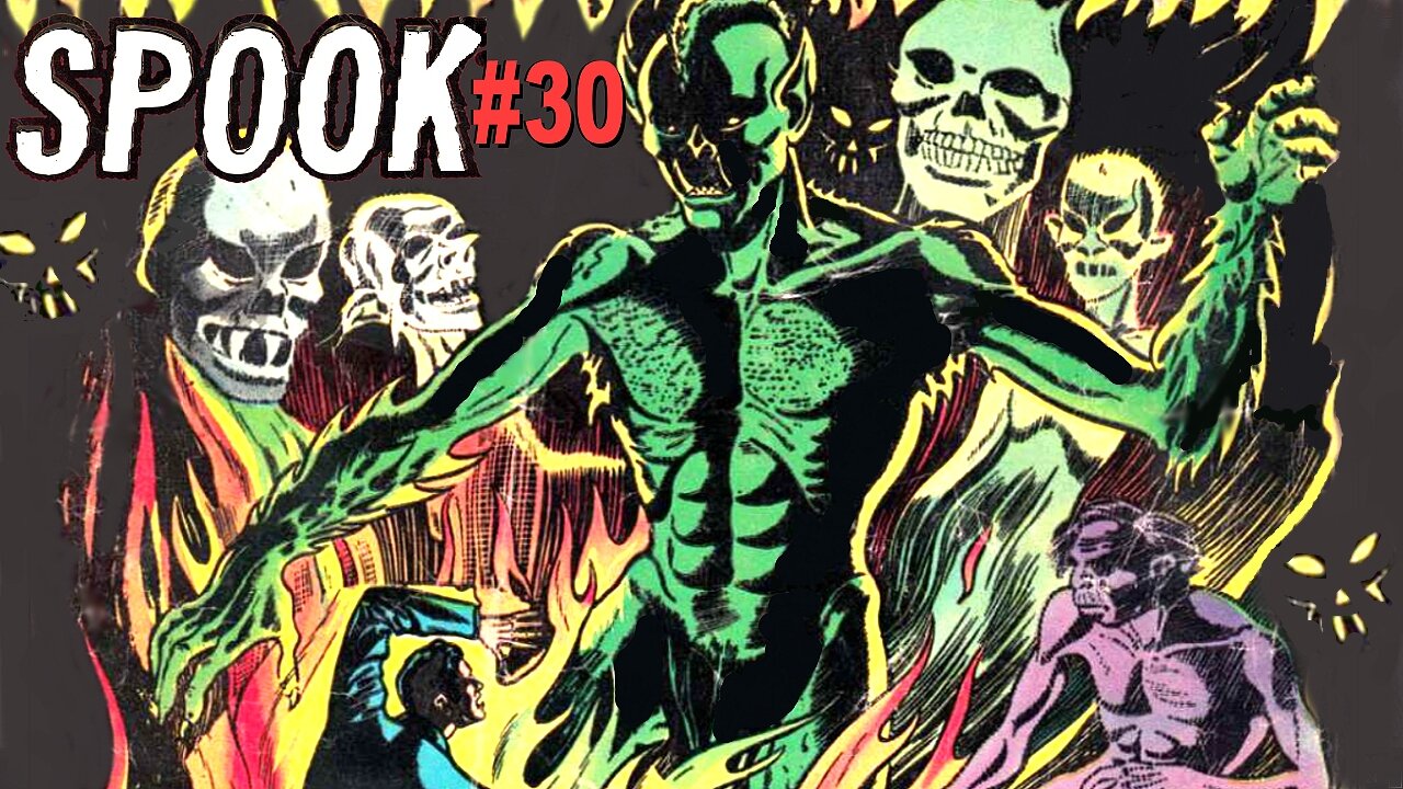 Pre-Code HORROR Comic Book SPOOK Suspense and Mystery 30