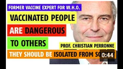 Vaccinated people are dangerous to others