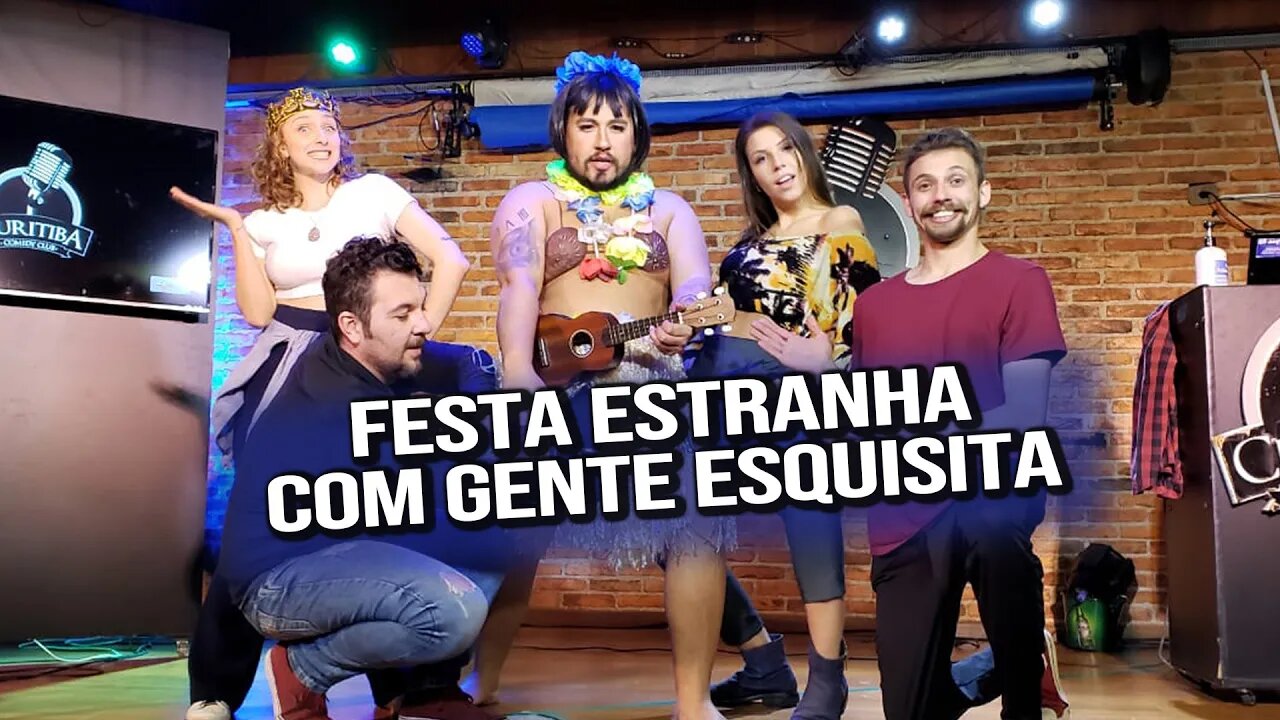 Festa Estranha com Gente Esquisita - Jogos de Improviso - IMPROVILIVE #04