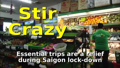 Stir Crazy! Essential trips during the Saigon Covid-19 Lockdown