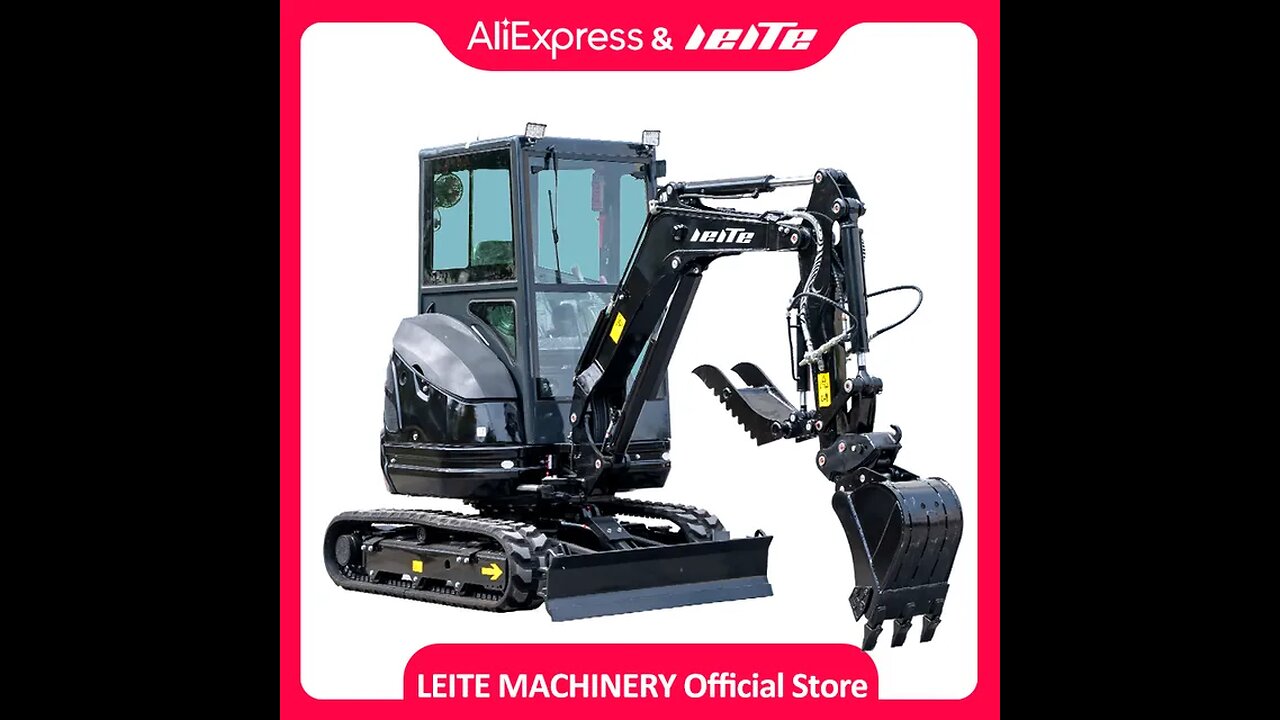 Factory Direct CE EPA Mini Excavator 2.5 Ton 2500 Kg Hydraulic A Full Set of