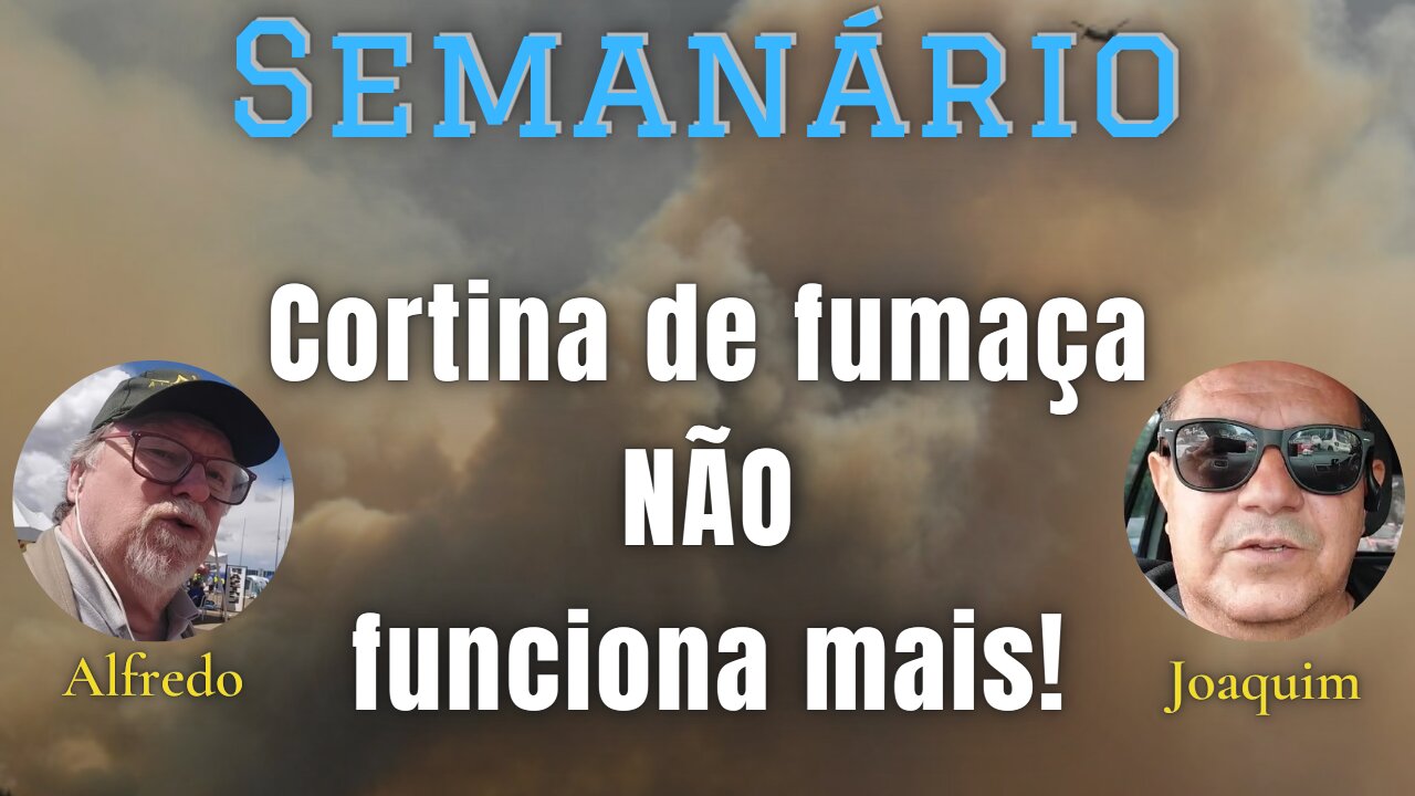 Cortina de fumaça logo vira... fumaça