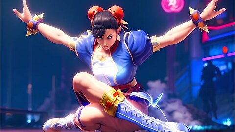 Chun-li don't show out like that