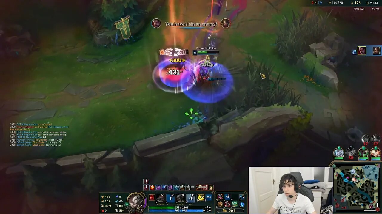 Adam's Darius is 1v9 material