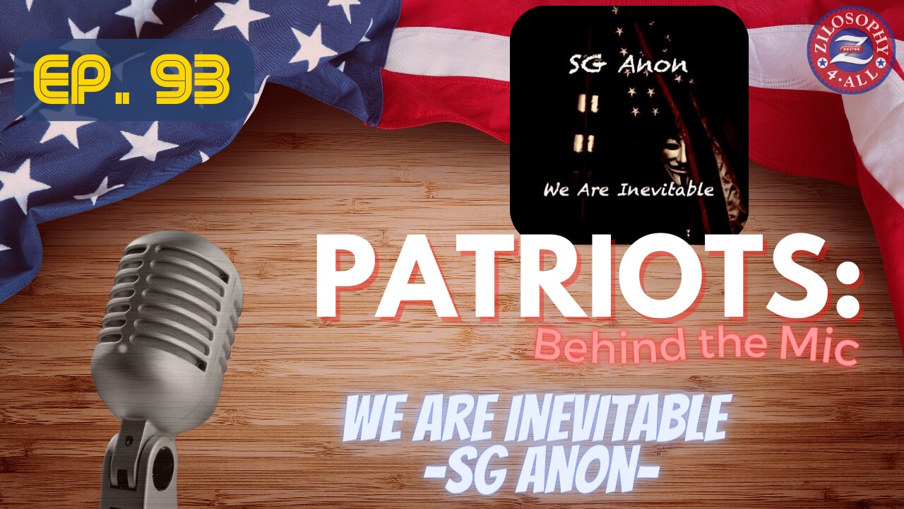 Patriots Behind The Mic #93 - SG Anon