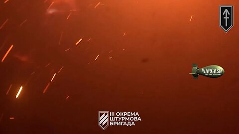 FPV: Ukrainain troop carrier hits a mine, abandoned under fire
