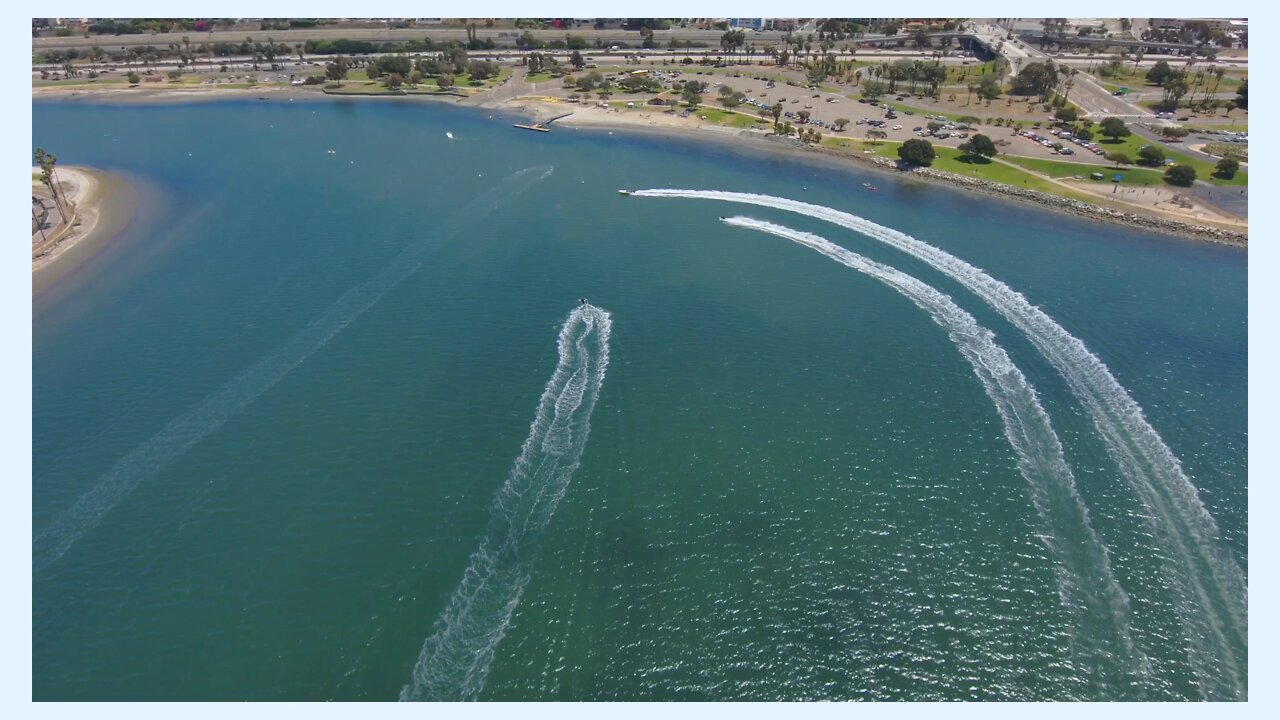 Blasian Babies DaDa De Anza Cove Boat Ramp, Paddlers, Jet Skis, And Boats!