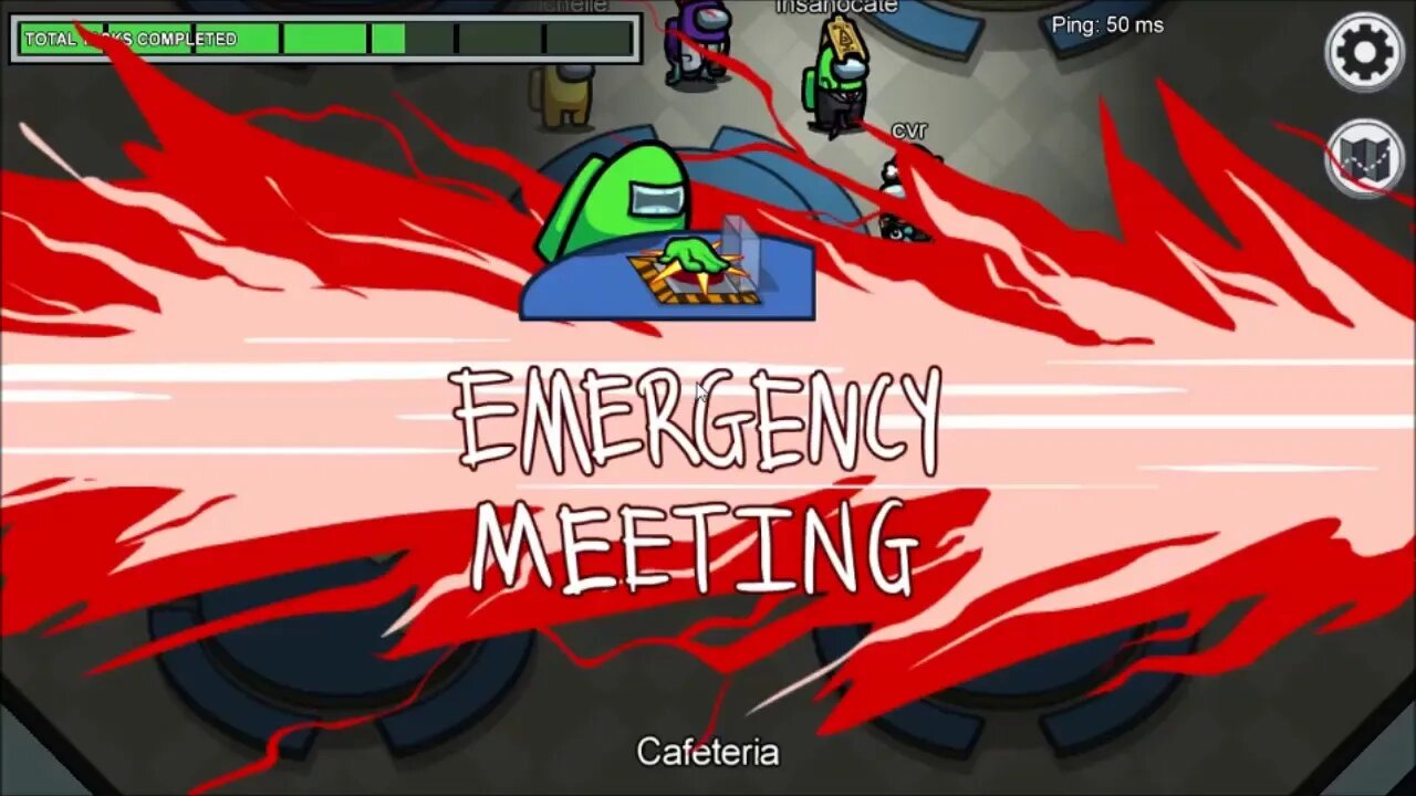 Among Us: Escaping the fire!