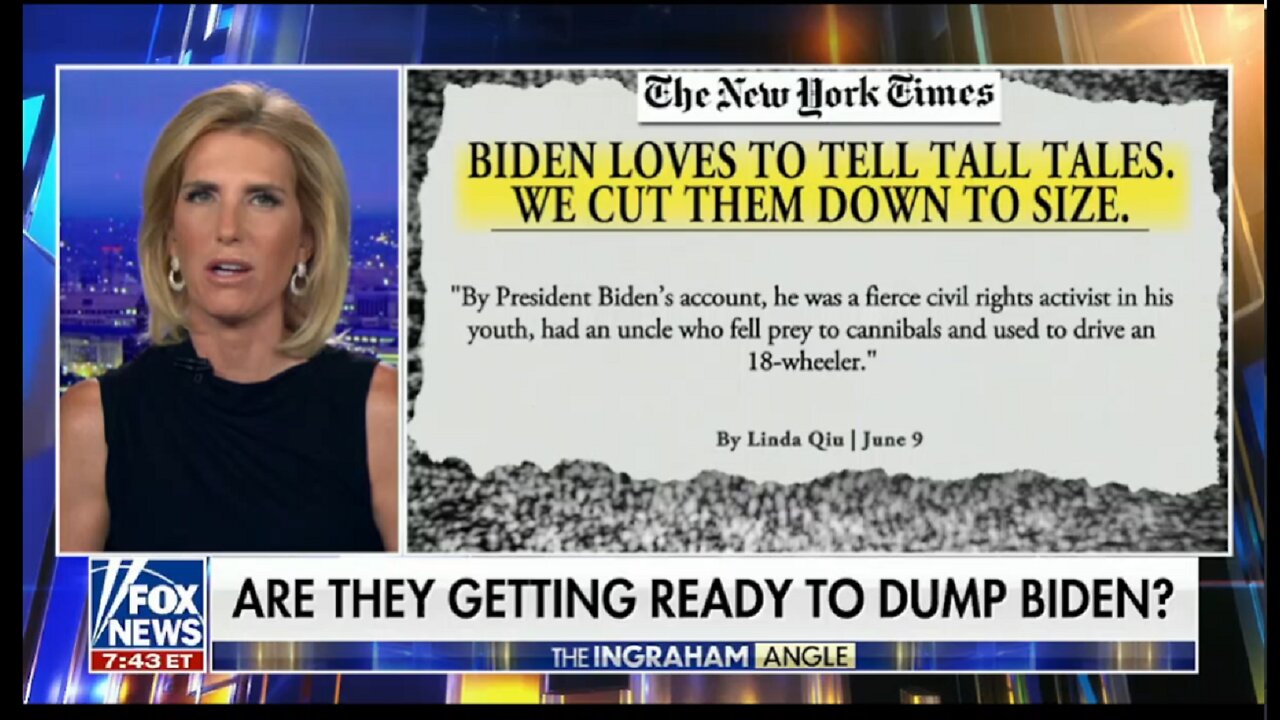 ARE THEY GETTING READY TO DUMP BIDEN?