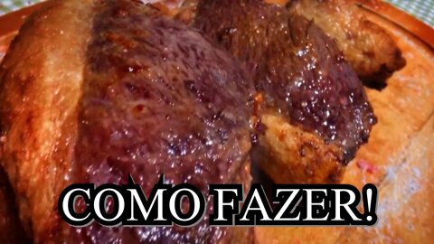 COMO ACERTAR O PONTO DA CARNE! MAL, BEM PASSADO OU AO PONTO!