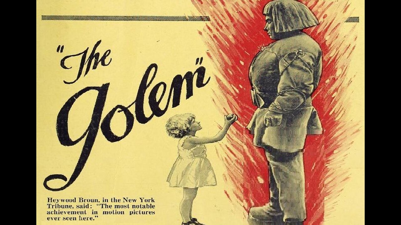 THE GOLEM 1920 Horror Classic Directed & Starring Paul Wegener FULL MOVIE #67 AFI BEST SILENT FILMS