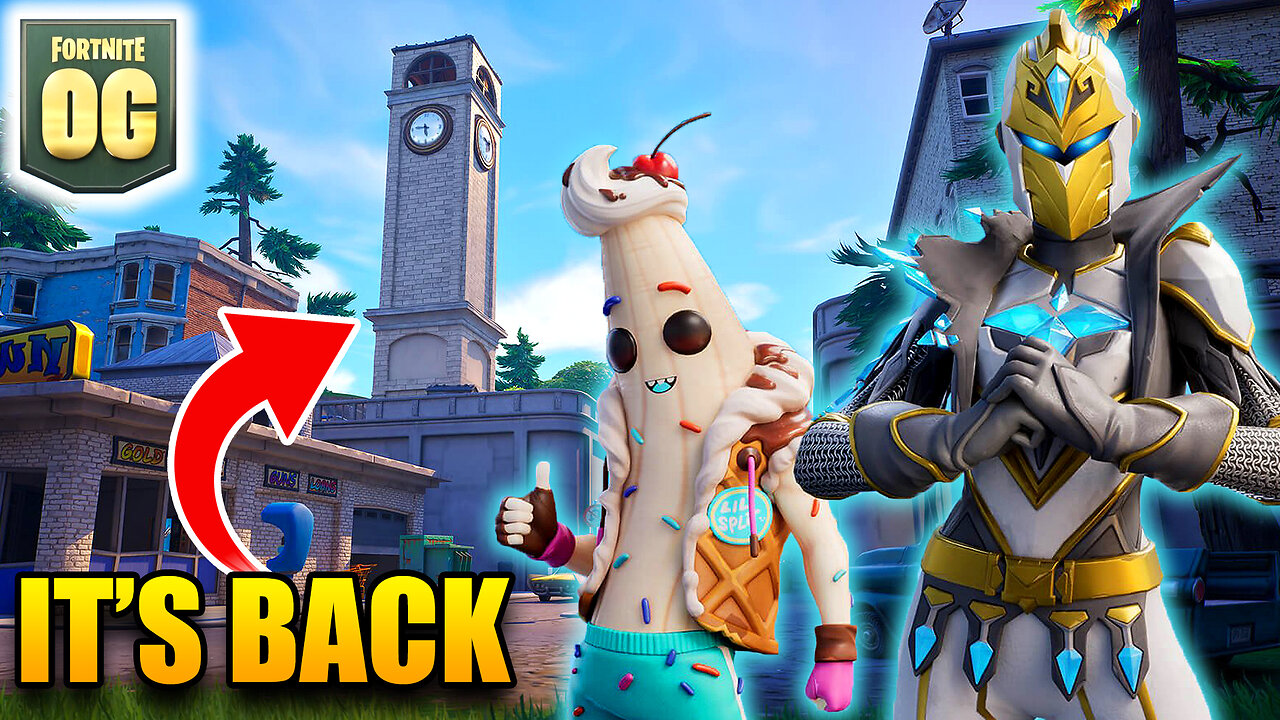 🔴 LIVE FORTNITE SEASON OG 🍦 TILTED TOWERS IS BACK 🏙️ LANDING AT EVERY POI 💥 CUSTOM LOBBIES