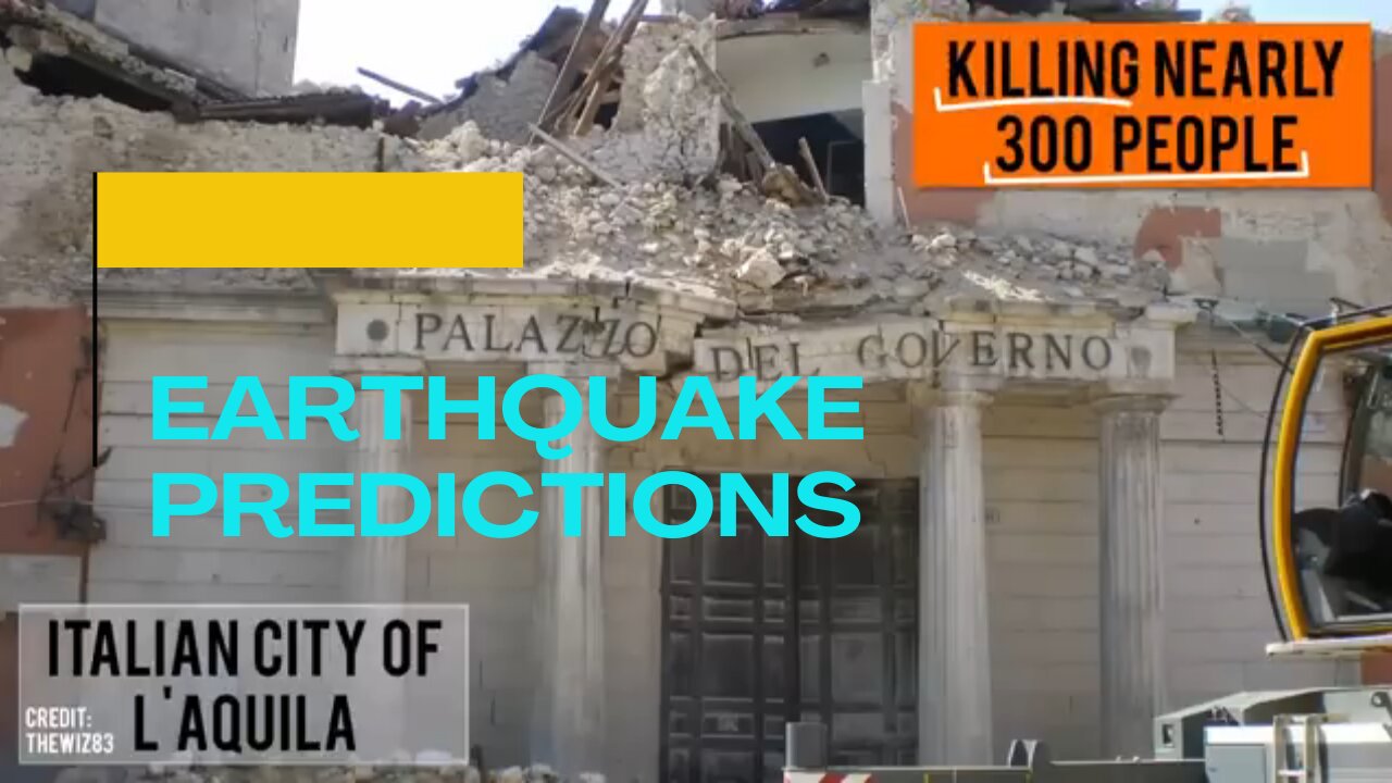 EARTHQUAKE PREDICTIONS