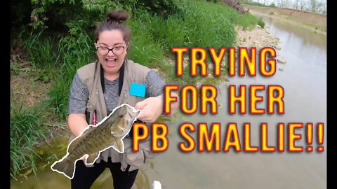 Taking the wifey to a secret spot to attempt her PB Smallmouth