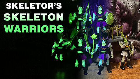 Skeleton Warriors -Masters of the Universe Origins - Unboxing and Review