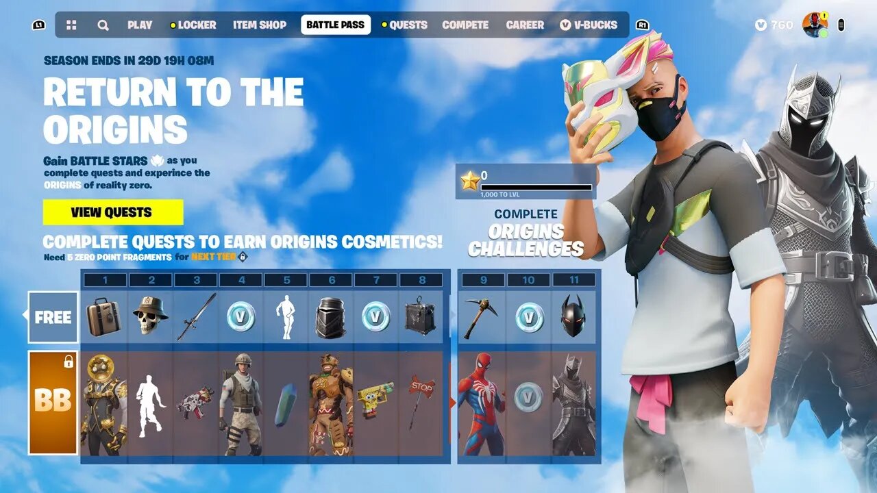 Fortnite SEASON 5 Battle Pass | AVAILABLE NOW