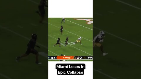 Miami Loses In An EPIC COLLAPSE