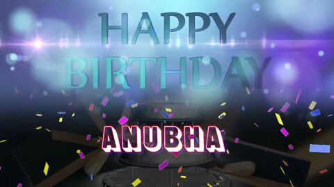 Wish you a very Happy Birthday Anubha from Birthday Bash