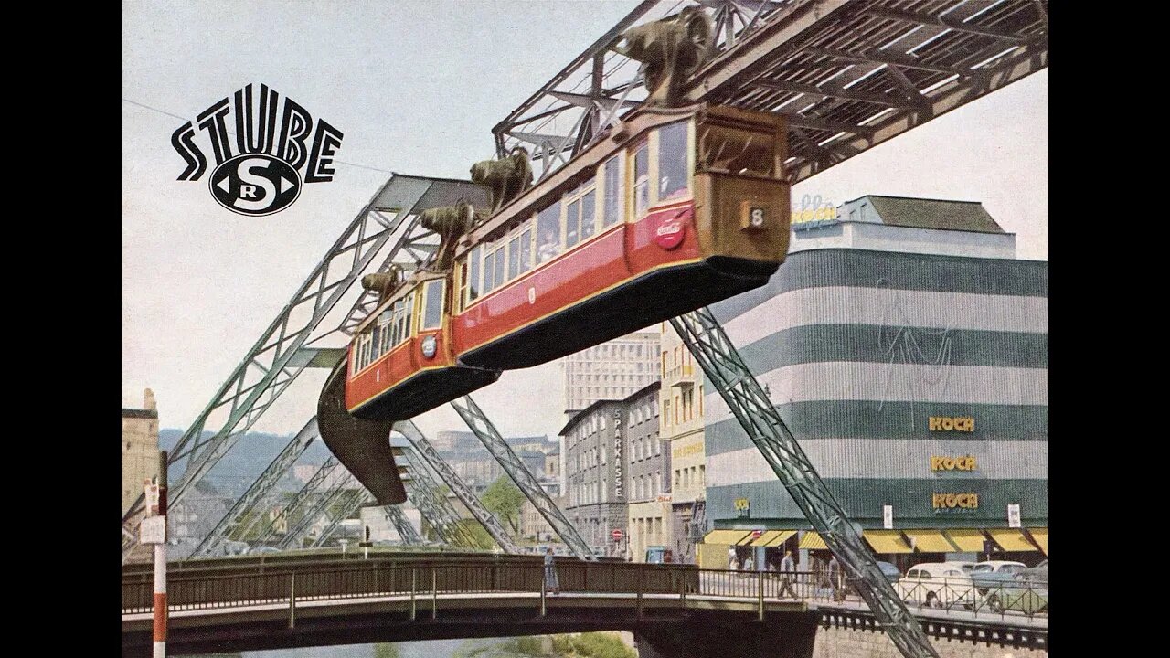 Stube Schwebebahn Katalog von 1957