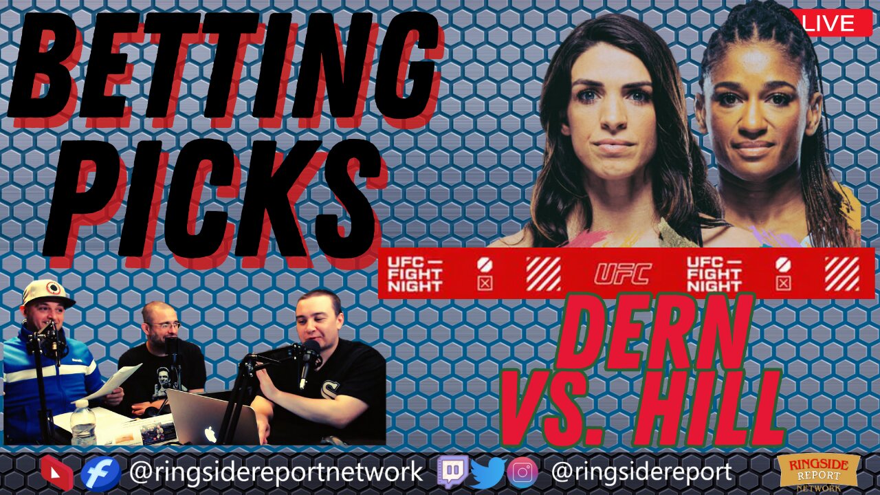 UFC Fight Night: Dern vs Hill | Card Predictions | Live Stream🟥