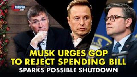 Trump, Musk block bloated CR; Government shutdown looms!
