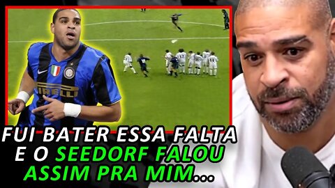 PRIMEIRO GOL PELA INTER DE MILÃO (ADRIANO IMPERADOR - Podpah #438) FlowPah Cortes