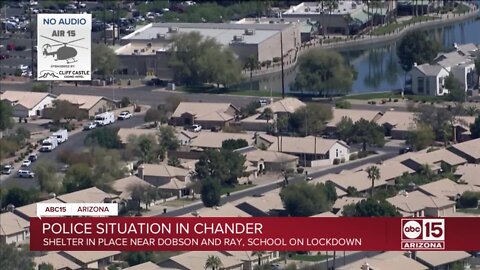 Chandler police working 'incident' Monday morning near Dobson and Ray roads