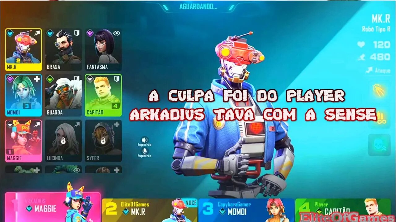 Farlight 84 A CULPA FOI DO PLAYER ARKADIUS TAVA COM A SENSE