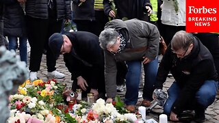 People In Magdeburg, Germany Leave Flowers To Honor Victims Of The Christmas Market Car Attack