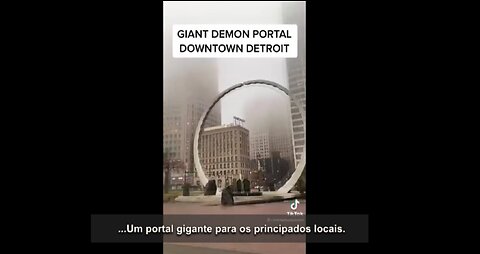 Portal em Detroit e em Montreal. Rituais? Abrindo Passagem?