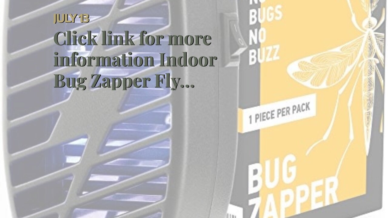 Click link for more information Indoor Bug Zapper Fly Zapper Mosquitos Zapper - Electric Portab...