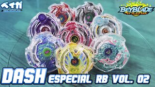 Mini torneio DASH Basic Layer Ver. especial Random Booster Vol. 2 - Beyblade Burst ベイブレードバースト