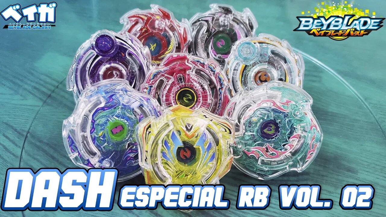 Mini torneio DASH Basic Layer Ver. especial Random Booster Vol. 2 - Beyblade Burst ベイブレードバースト
