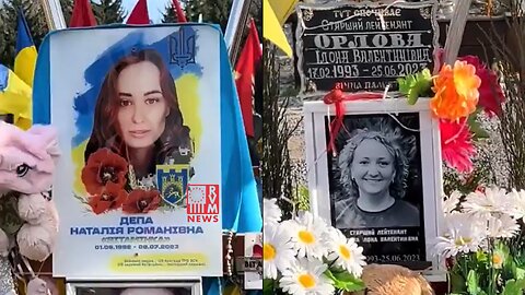 Ukrainian Graveyards Are Now Filling Up With Female Soldiers