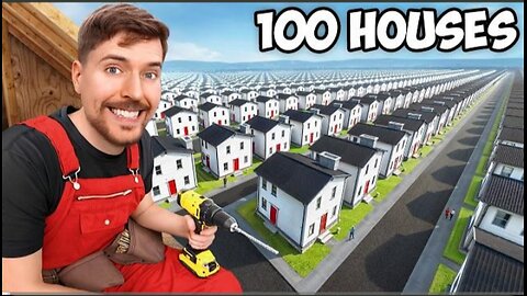 I Built 100 Houses And Gave Them Away