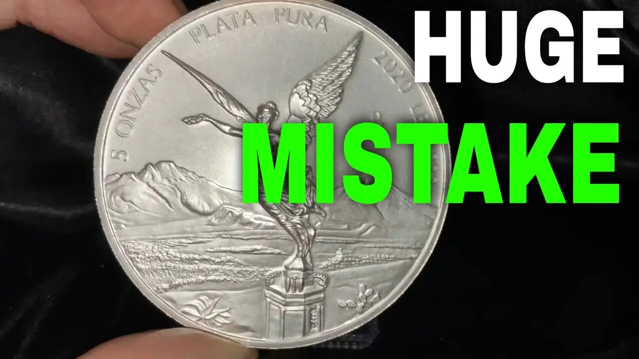 My HUGE Mistake Buying The 2020 Silver Libertads