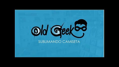 Sublimando Camiseta | Old Geek