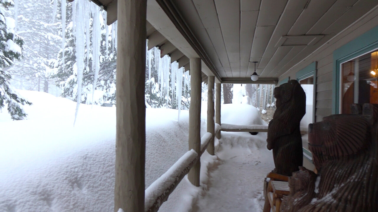 Tahoe Winter Series-Ep.1 Snowstorm drive to Camp Richardson late afternoon